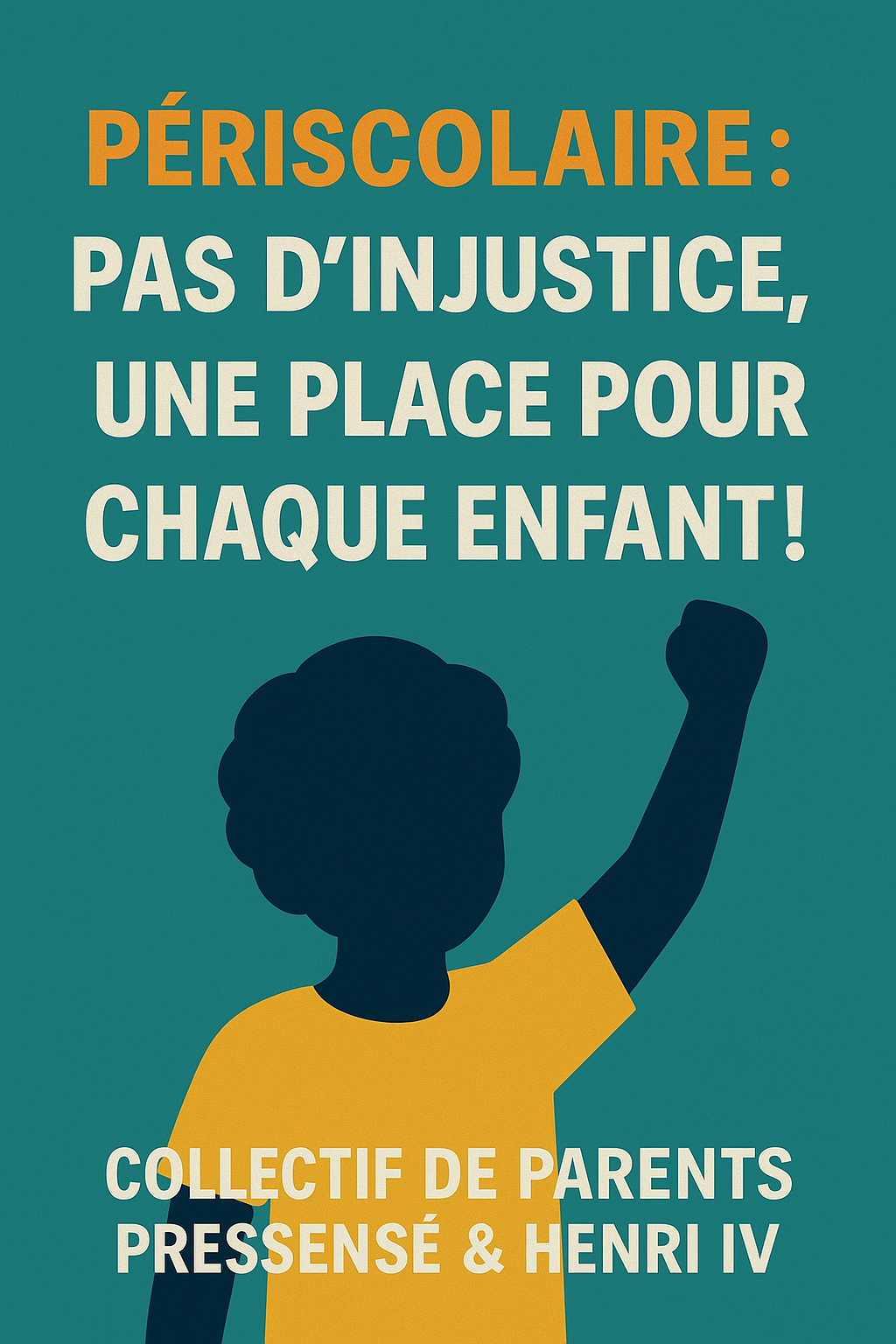 Image média: Périscolaire : Pas d'injustice, une place pour chaque enfant !