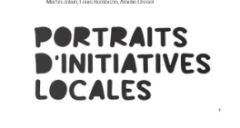 Image média: Portraits d'initiatives locales