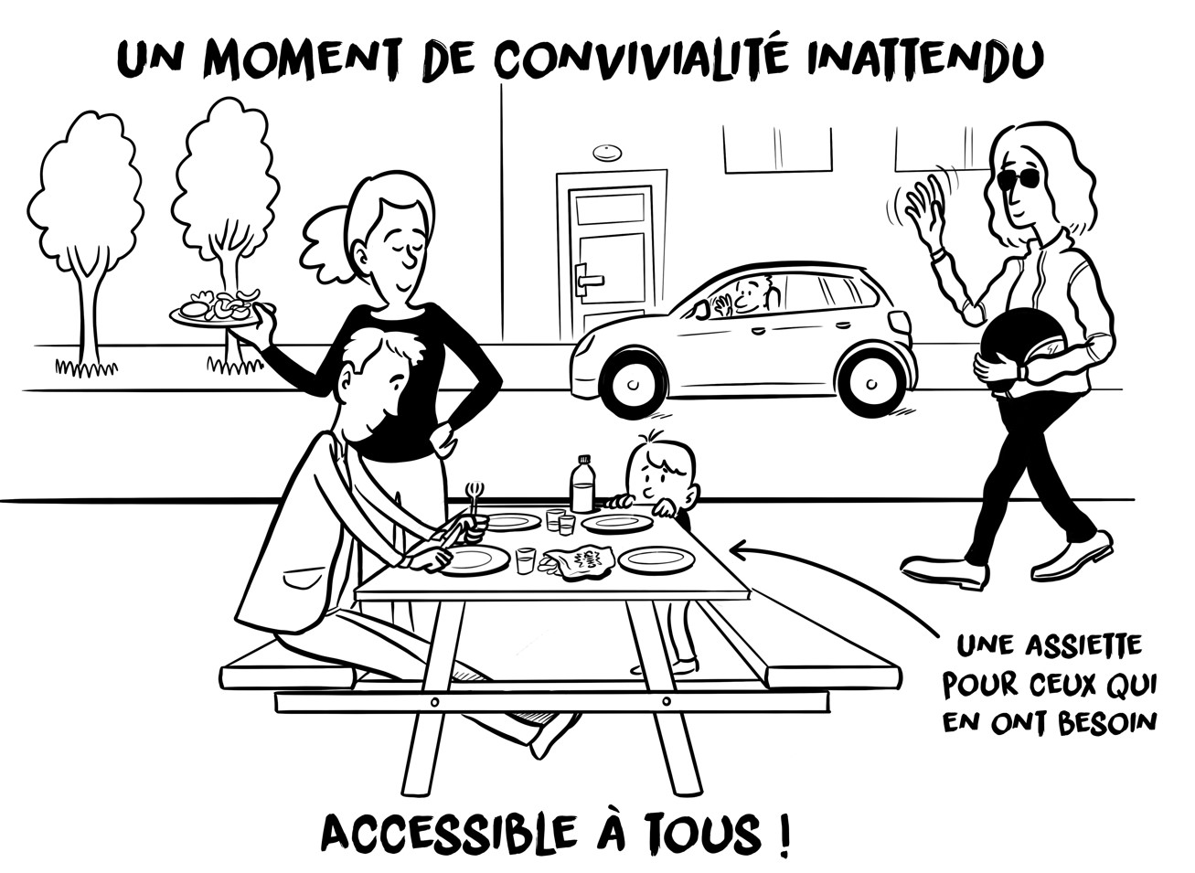 Image média: 30 - Tables de pique-nique dans l&#39;espace public