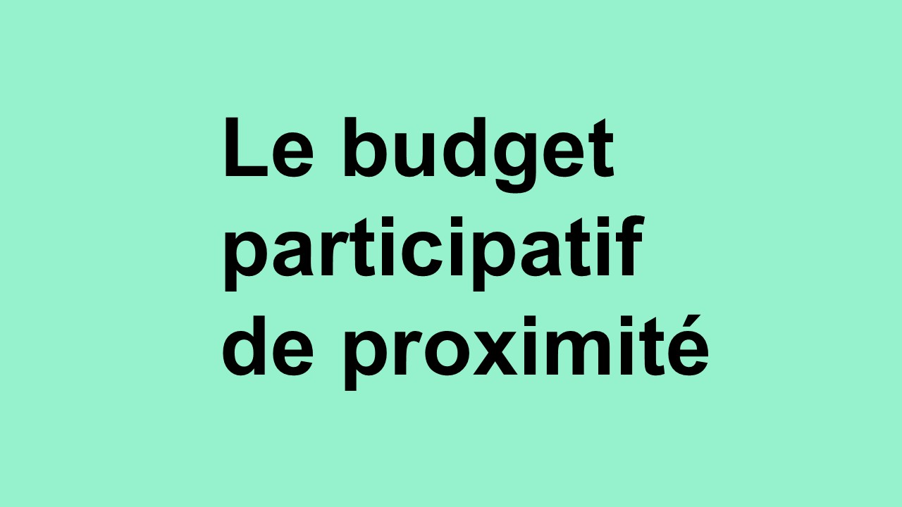 Image média: Budget Participatif de Proximité