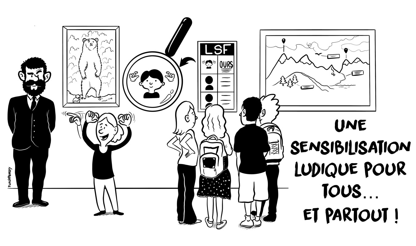 Image média: 25 - Création d&#39;outils adaptés en LSF dans les espaces et lieux publics