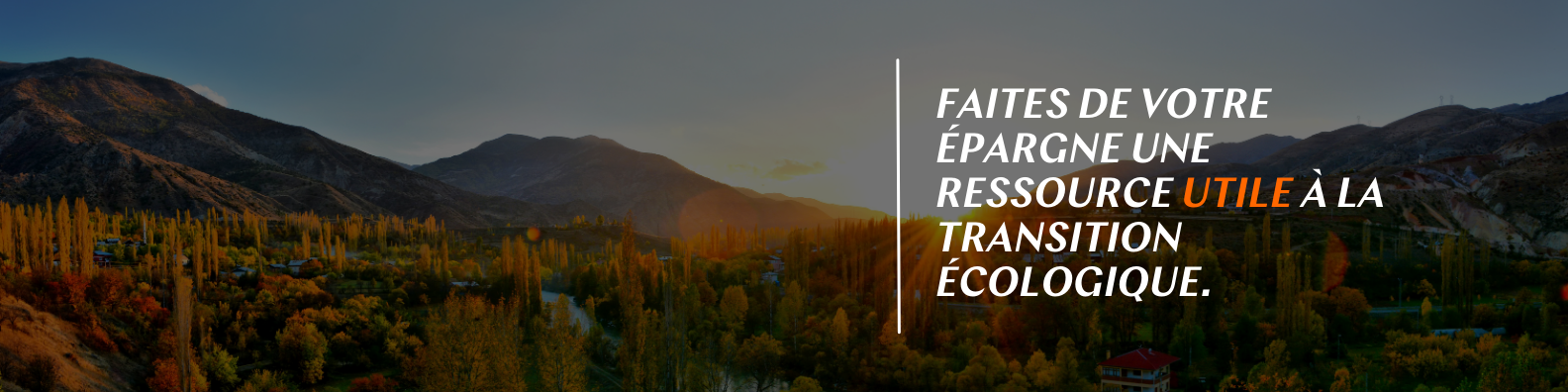 Image média: Mettre son épargne au service de la transition écologique