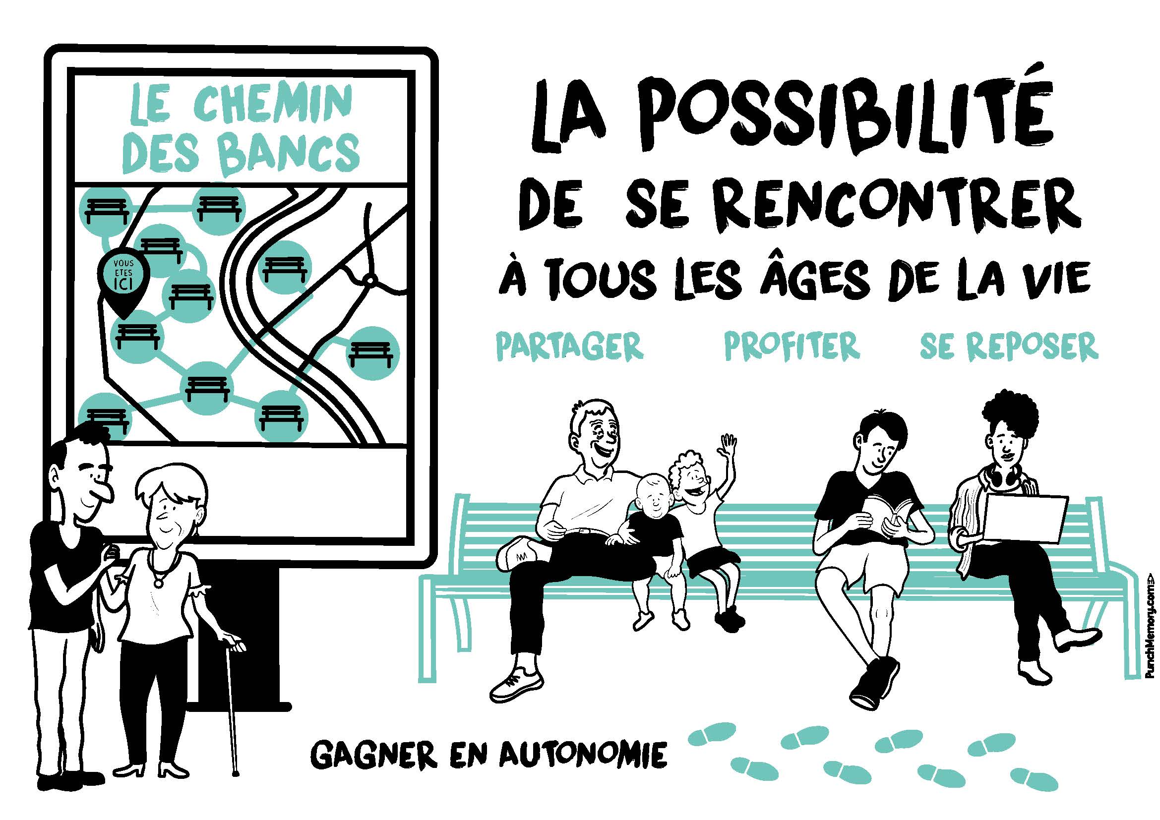 Image média: 25.	Des sièges et bancs publics dans tout Bordeaux 