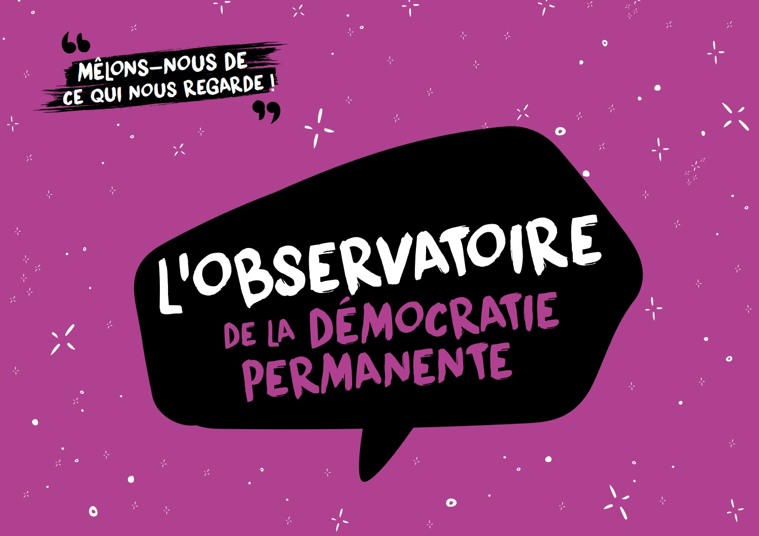 Image média: L'Observatoire de  la Démocratie Permanente       