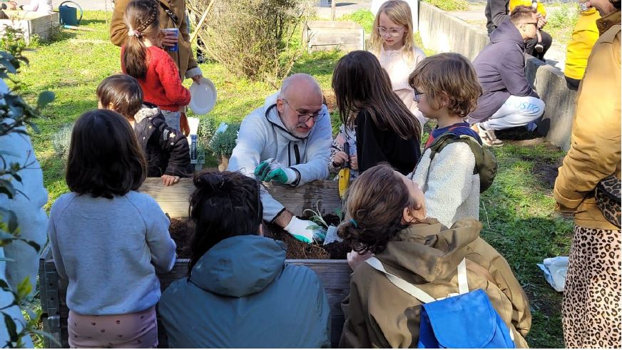 Image média: Compost et jardins partagés à la  Bastide