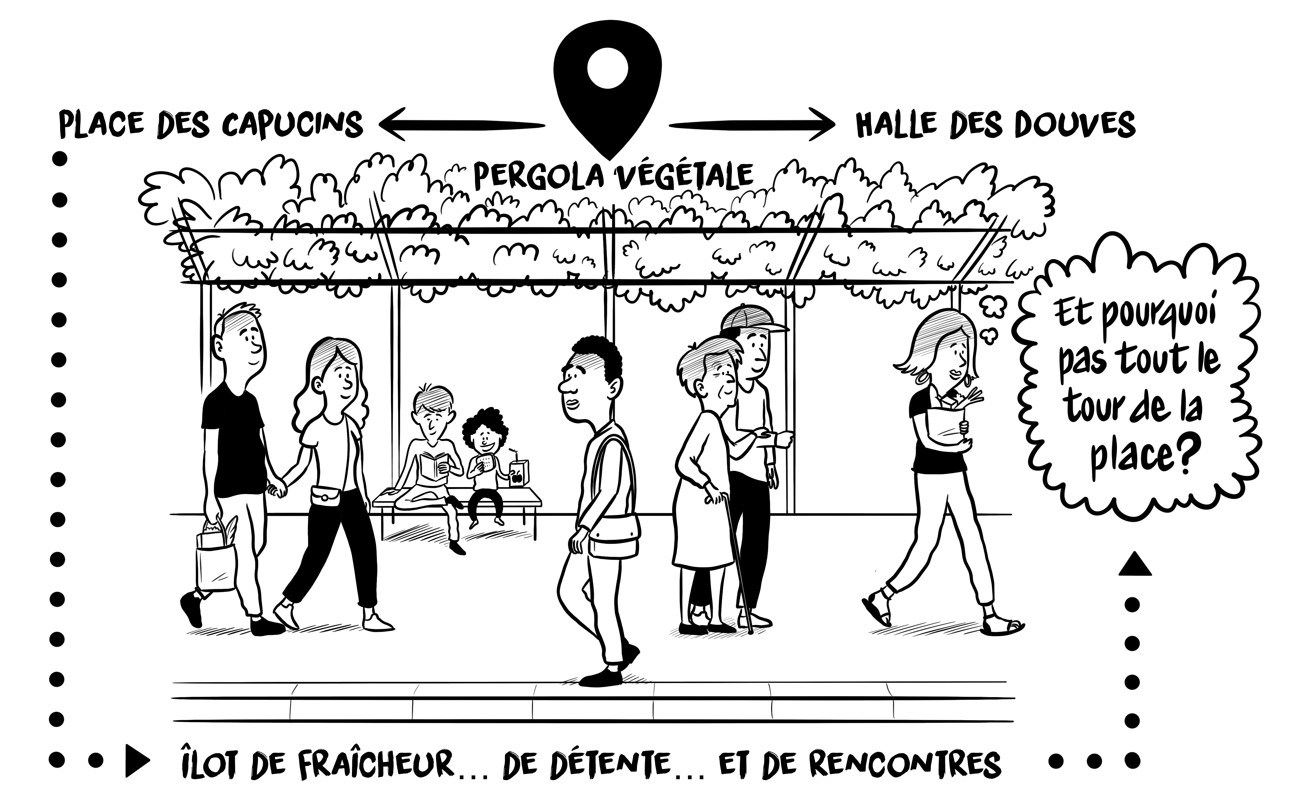 Image média: 29 - Végétalisation de la place des Capucins