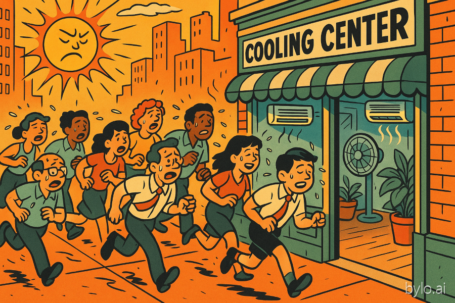 Image média: Ouvrons des lieux publics climatisés tous les soirs jusqu’à 22h, et le dimanche. 